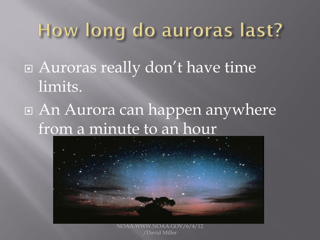 PPT Aurora borealis Rainbows of the night PowerPoint Presentation