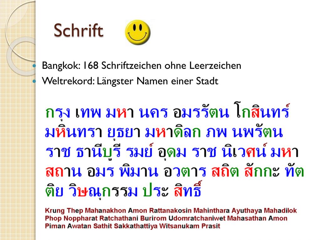 Buchstaben thailändische Thailändische Ziffern