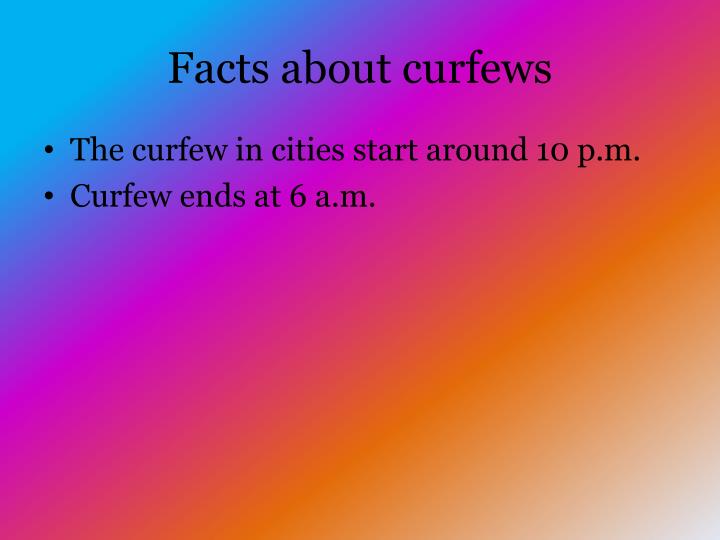 PPT Should Teens Have Curfews ? PowerPoint Presentation ID2850568