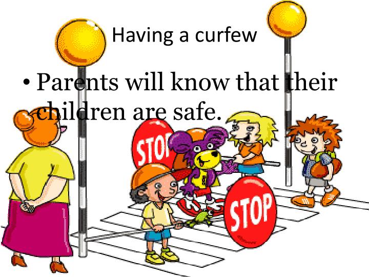Do curfews keep kids out of trouble essay