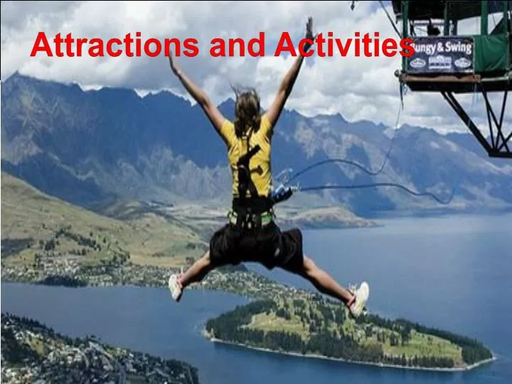 PPT Attractions and Activities PowerPoint Presentation, free download