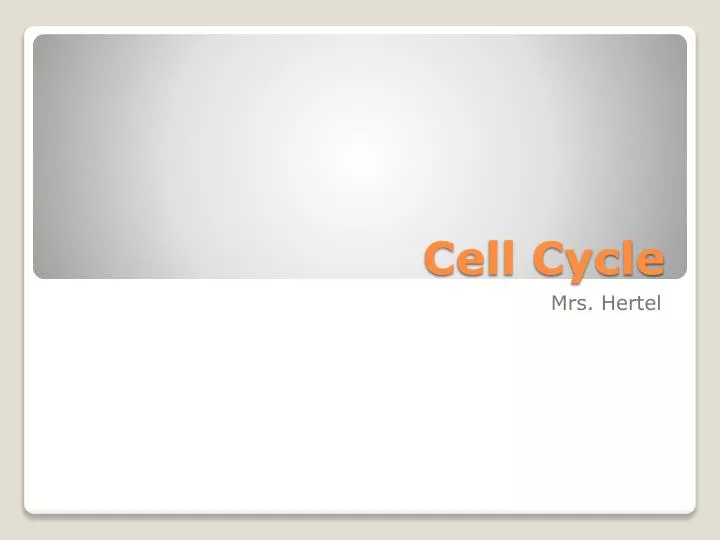 Cell Cycle PowerPoint Presentation, free download Biology Diagrams