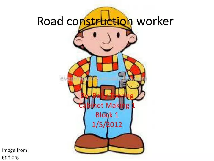 road construction worker n.