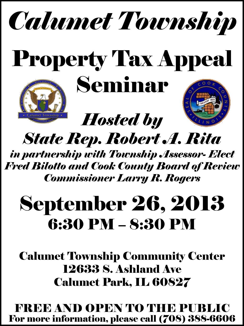 PPT Property Tax Appeal Seminar PowerPoint Presentation, free download ID2852591