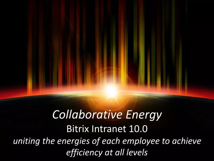 PPT - Bitrix Intranet spectrum of services PowerPoint Presentation ...