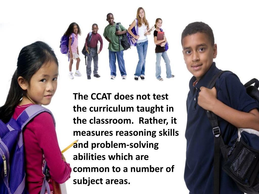 Ppt the canadian cognitive abilities test ccat powerpoint