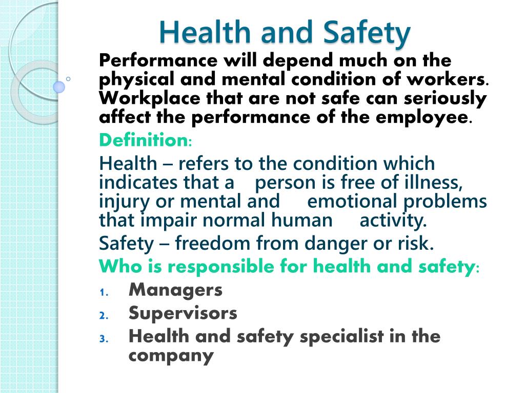 PPT Health And Safety PowerPoint Presentation Free Download ID 2856117 ppt-health-and-safety-powerpoint-presentation-free-download-id-2856117