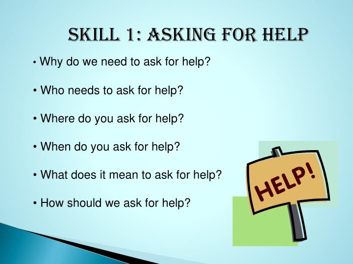 ppt skillstreaming asking for help powerpoint presentation id