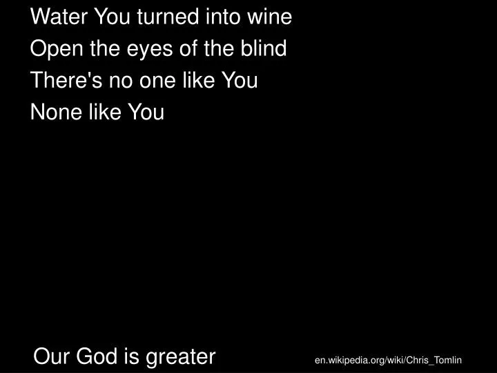 Ppt Our God Is Greater Powerpoint Presentation Free Download Id Ppt Our God Is Greater Powerpoint Presentation Free Download Id