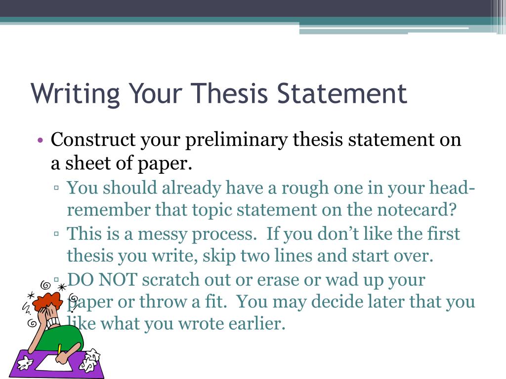 PPT - Argumentative Thesis Statements PowerPoint Presentation, free ...