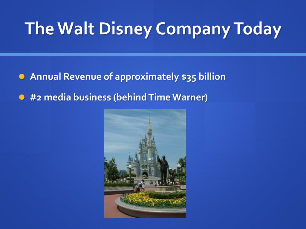 the walt disney company investor presentation
