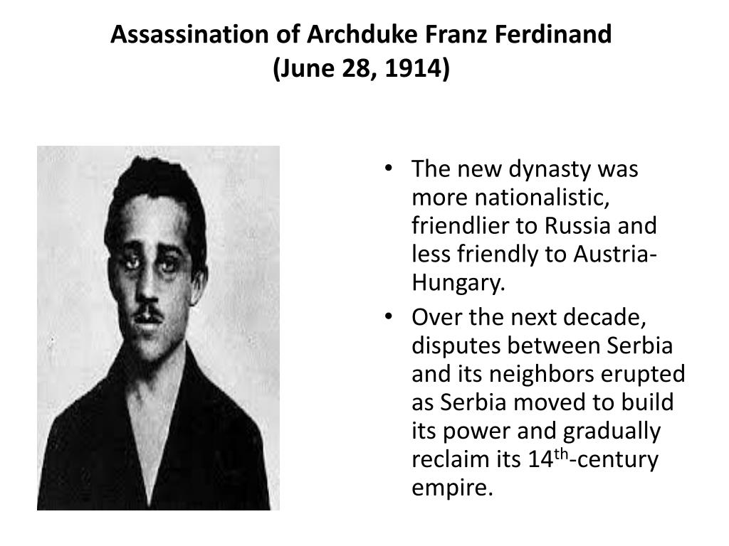 princip who assassinated archduke franz ferdinand