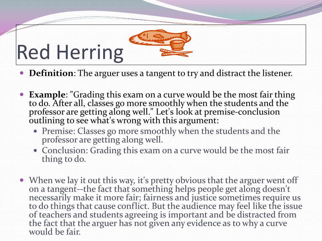 red herring fallacy definition and examples