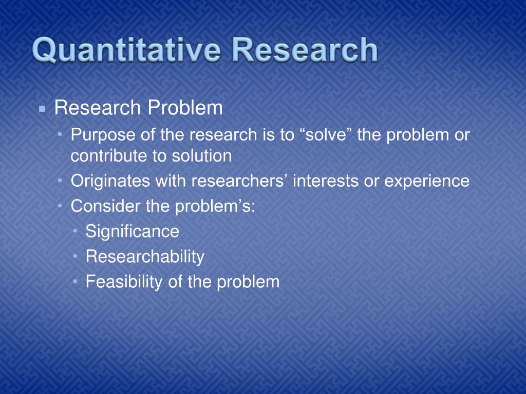 examples of quantitative research in nursing