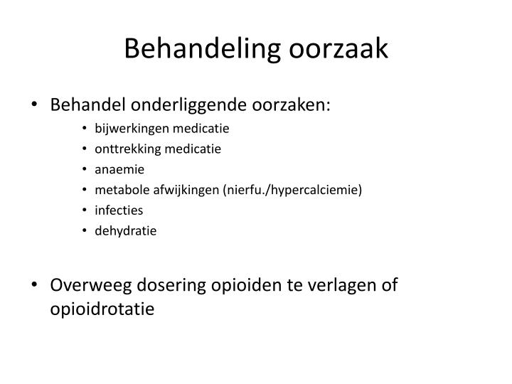 opgezette buik en pijn