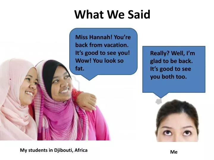 what we really miss about what we really miss about