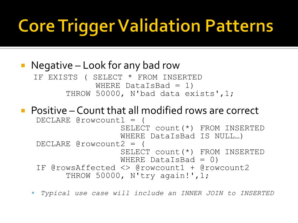 PPT - How To Write A DML Trigger PowerPoint Presentation, Free Download ...