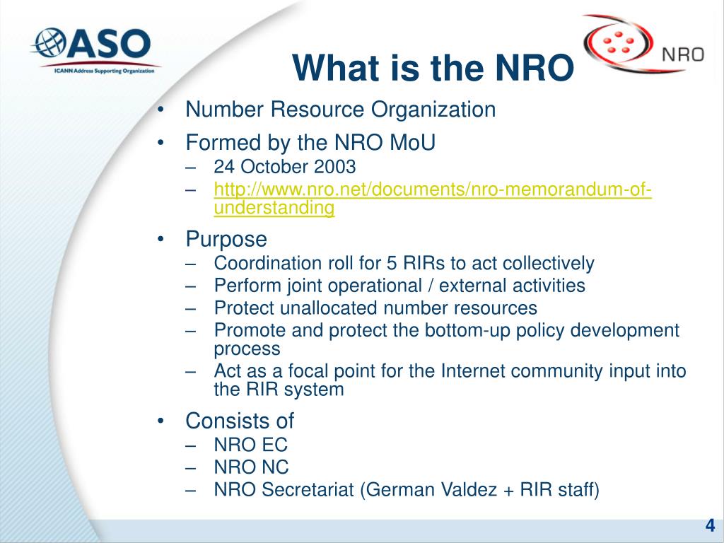 PPT - NRO NC Report: Activities of the ASO AC PowerPoint Presentation, free  download - ID:2862111