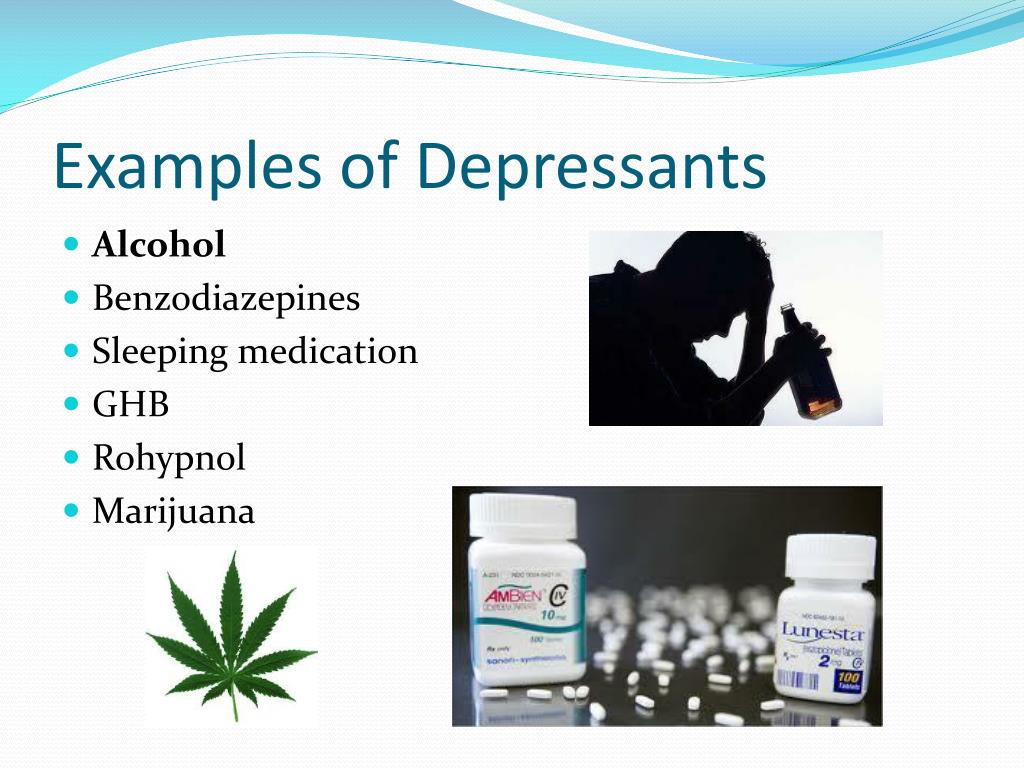 Depressants Examples depressants-examples