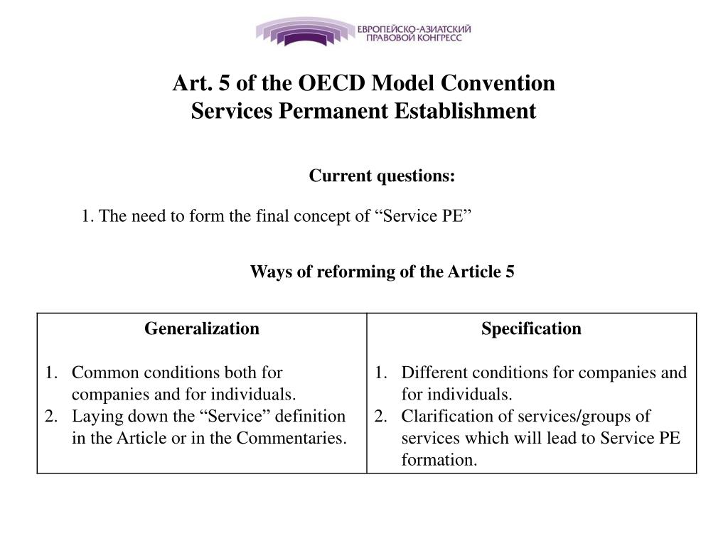 PPT - Interaction of National Legal Systems on Service Permanent ...