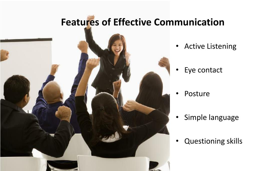 general communication skills for presentation