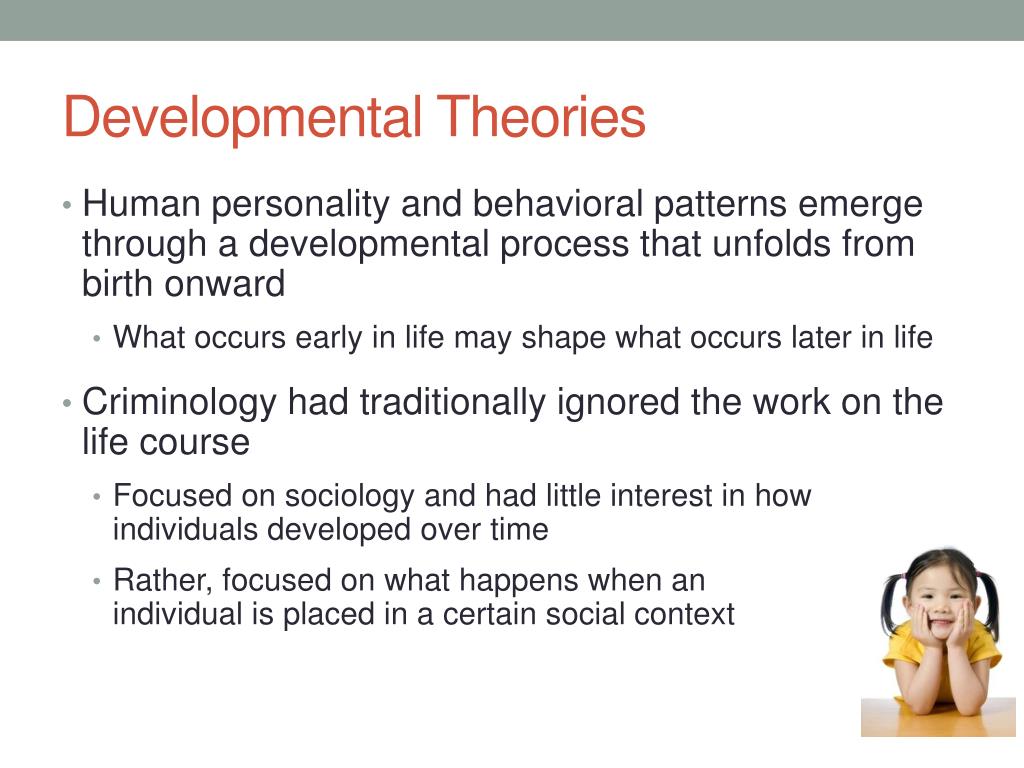 PPT Developmental Theories Crime and the Life Course PowerPoint