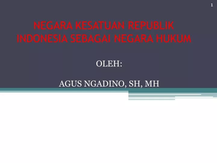 Negara Indonesia Adalah Negara Hukum - Berbagi Informasi