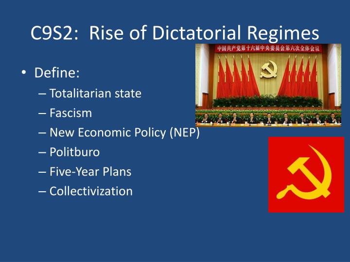 Totalitarian Regimes Definition