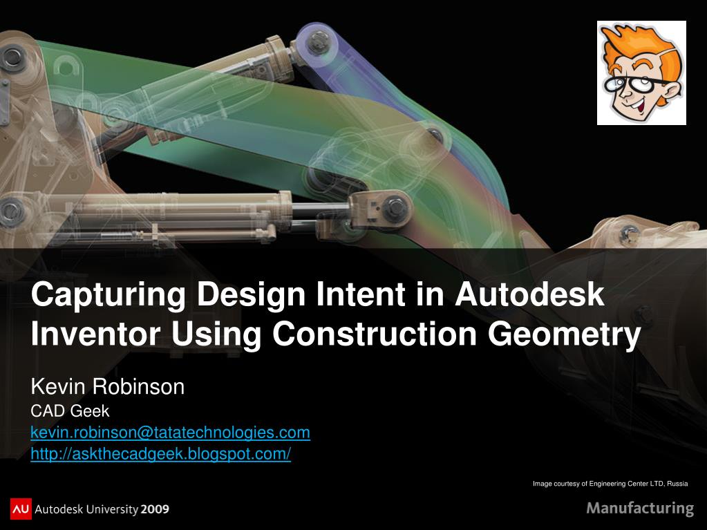 PPT Capturing Design Intent in Autodesk Inventor Using Construction Geometry PowerPoint
