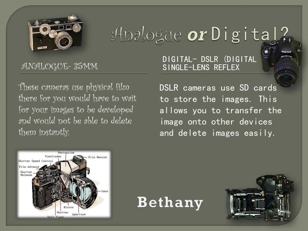 Film vs digital: does it make a difference?