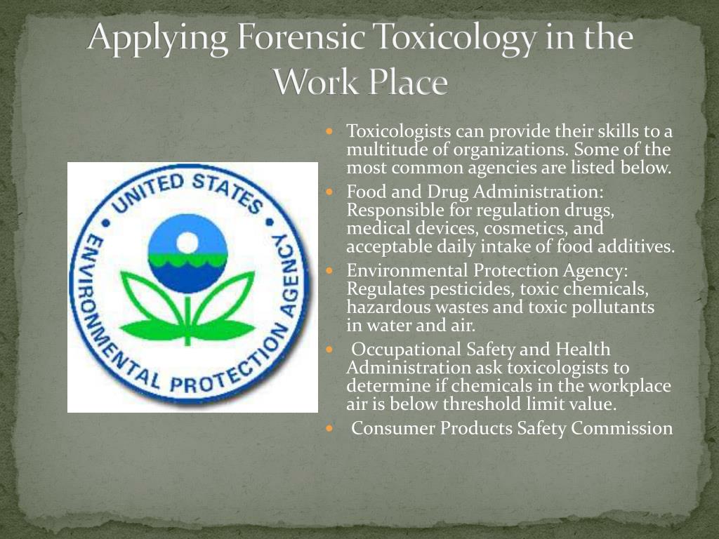 PPT Forensic Toxicology PowerPoint Presentation free download ID PPT Forensic Toxicology PowerPoint Presentation free download ID