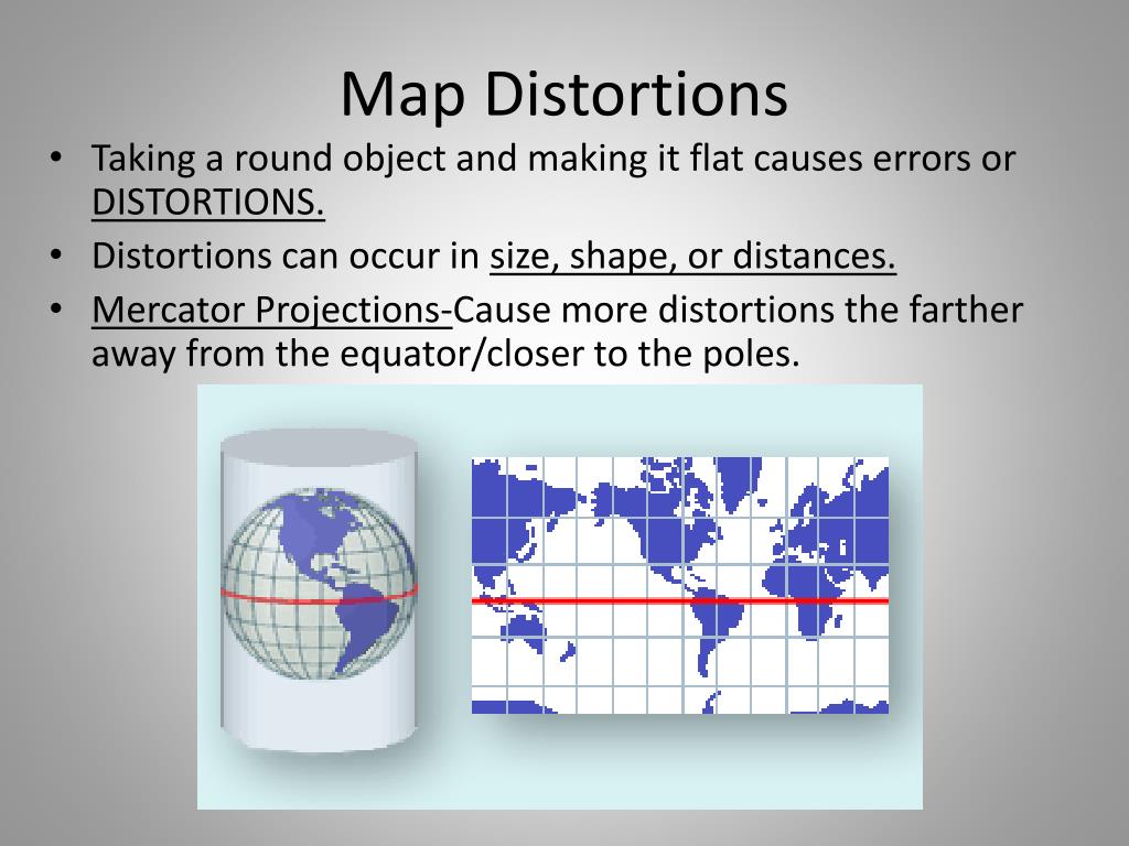 Map Distortions L 