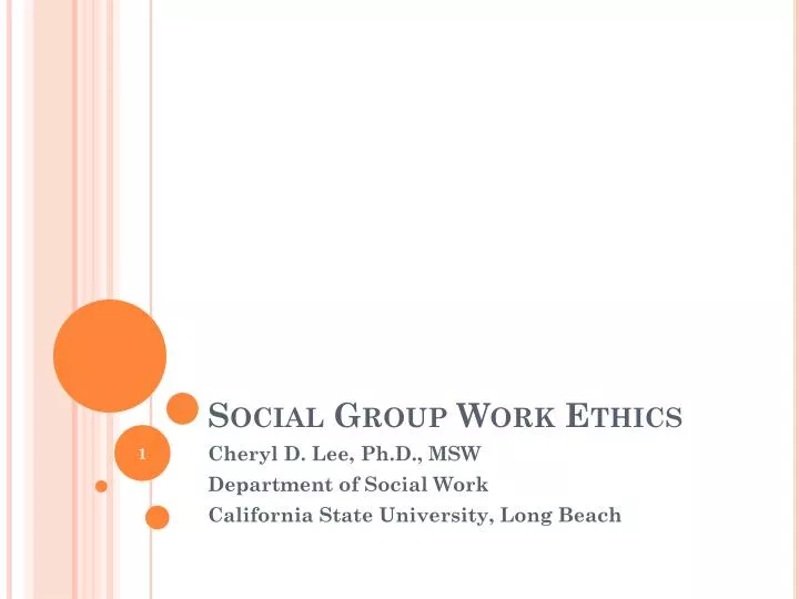 social work ethics powerpoint presentations