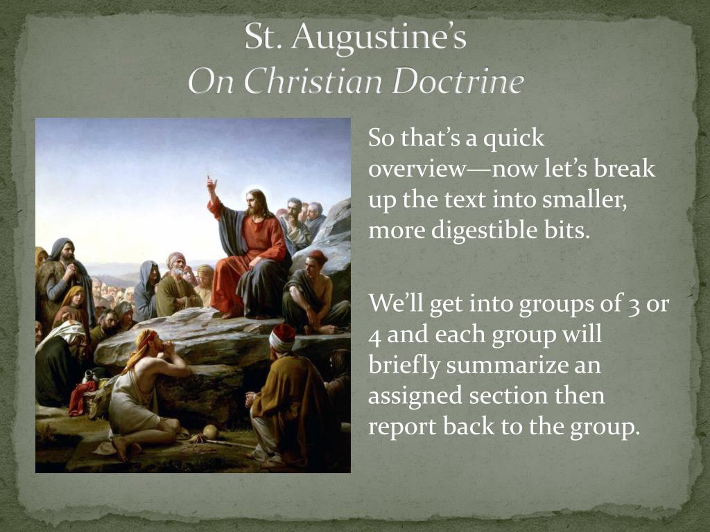 90 List Augustine On Christian Doctrine Book 4 for Kids
