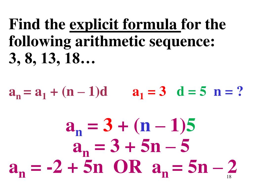 how-to-find-arithmetic-sequence-formula