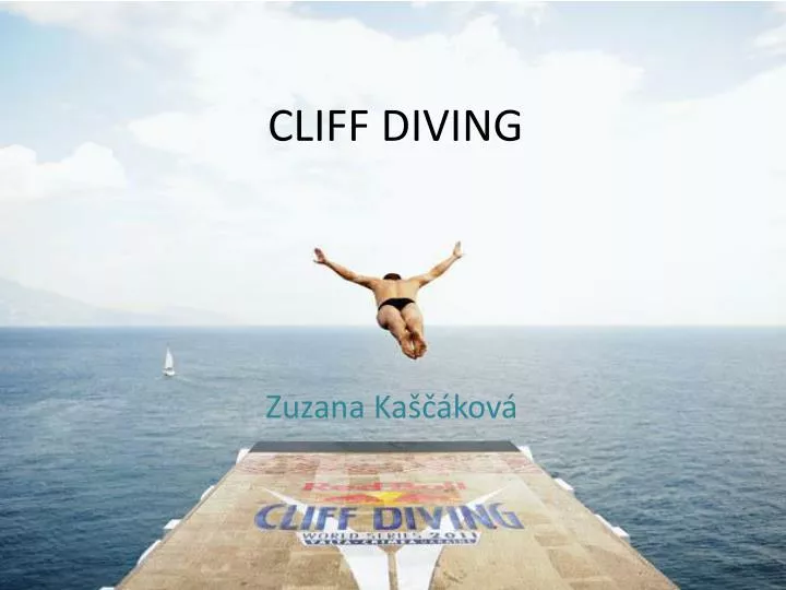 cliff diving n.