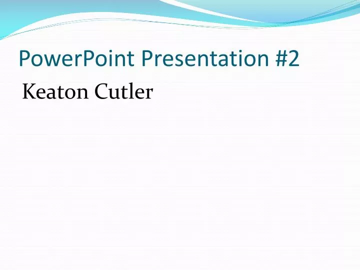 powerpoint presentation 2 n.