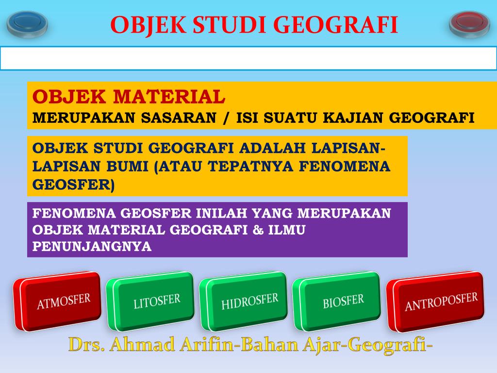 Ppt Bahan Ajar Objek Studi Geografi Powerpoint Presentation Free Download Id 2873860