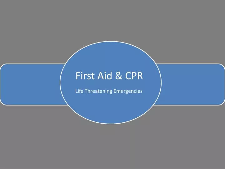 PPT - First Aid & CPR PowerPoint Presentation, Free Download - ID:2876808