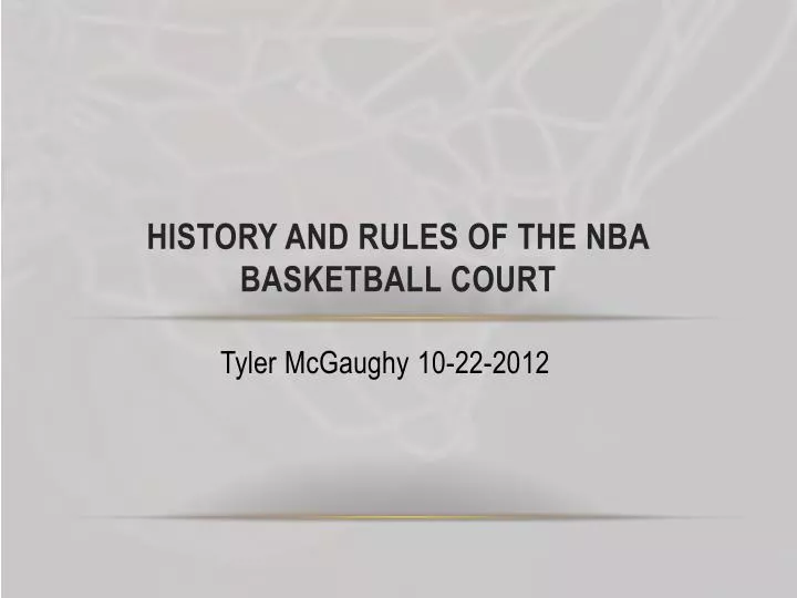 nba power point presentation