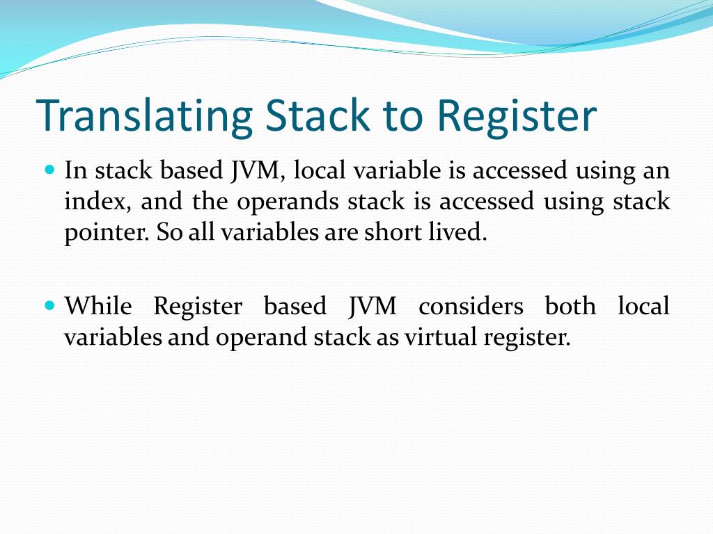 PPT - Dalvik Virtual Machine Vs Java Virtual Machine PowerPoint ...