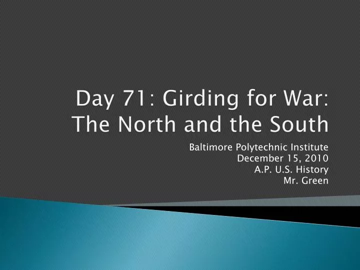 chapter 20 apush girding for war the north and the south 1861 1865 Girding for war: the north & the south, 1861‐1865 chapter 20. chapter 20 apush girding for war the north and the south 1861 1865 Girding for war: the north & the south, 1861‐1865 chapter 20.