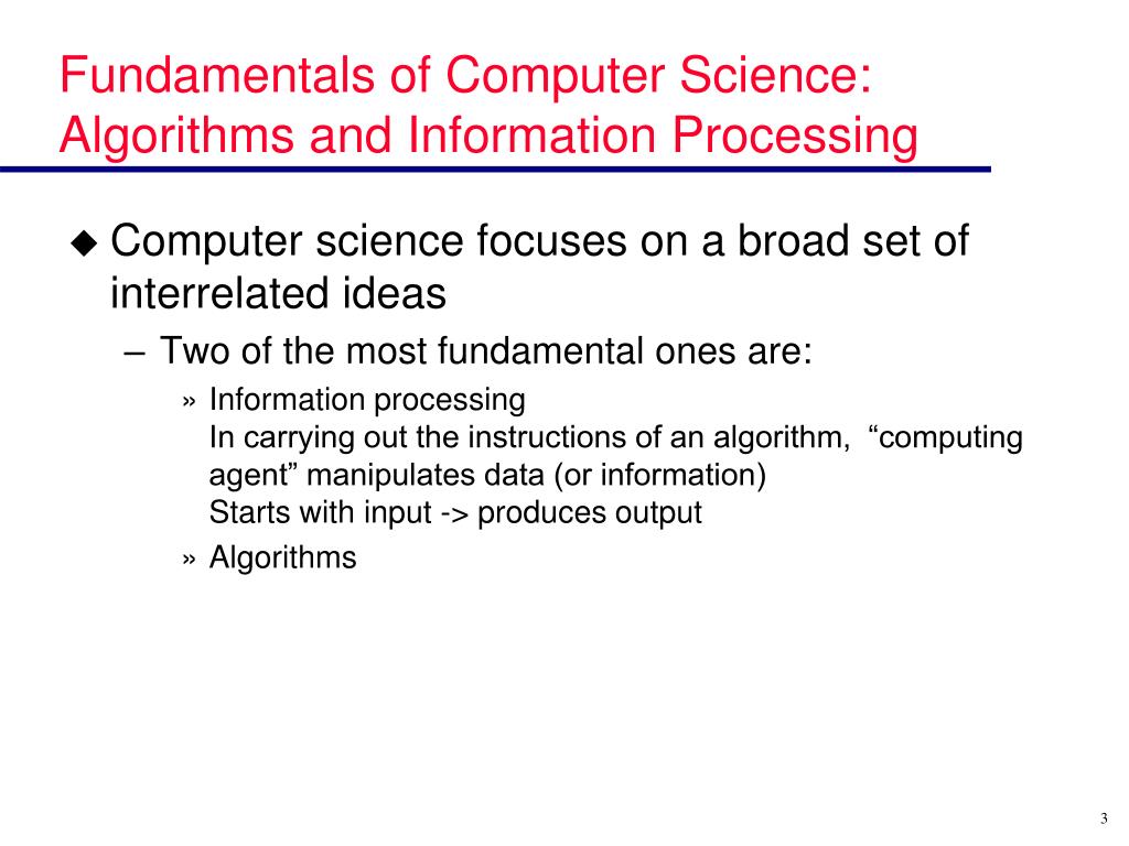 PPT - Some Basics See Chapters 1 & 2 Describe the basic features of an ...