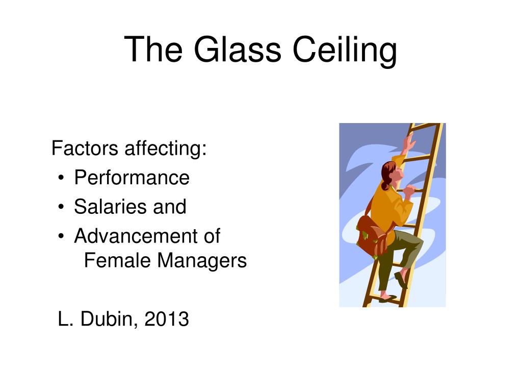 Ppt The Glass Ceiling Powerpoint Presentation Free