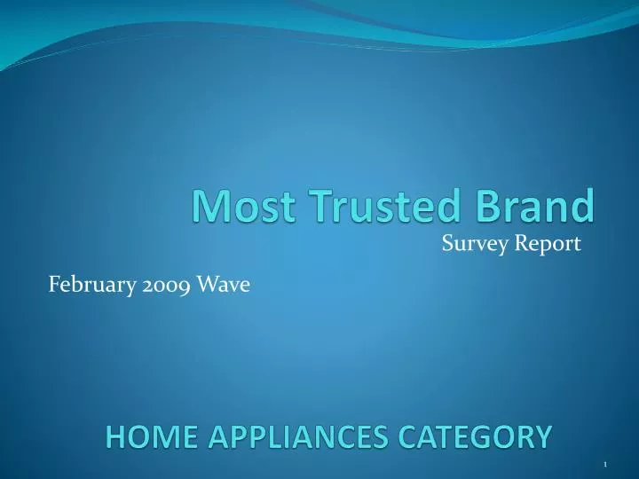 home appliances category n.
