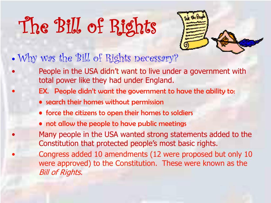 bill of rights essay titles