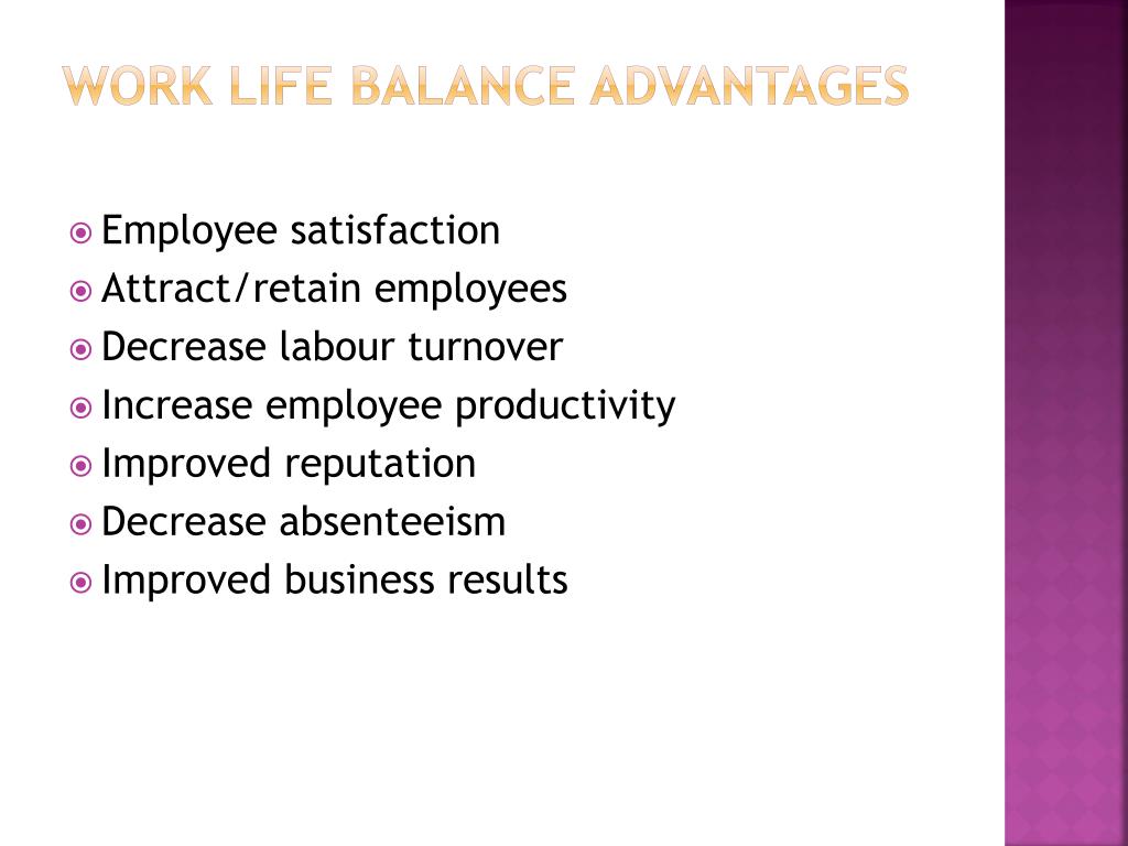 work life balance research methodology