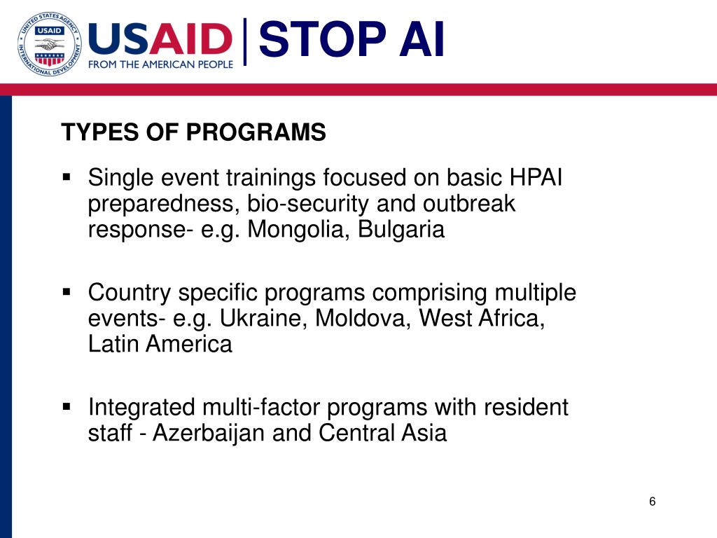 Types F Program PPT - STAMPING OUT PANDEMIC INFLUENZA PowerPoint Presentation, free ...
