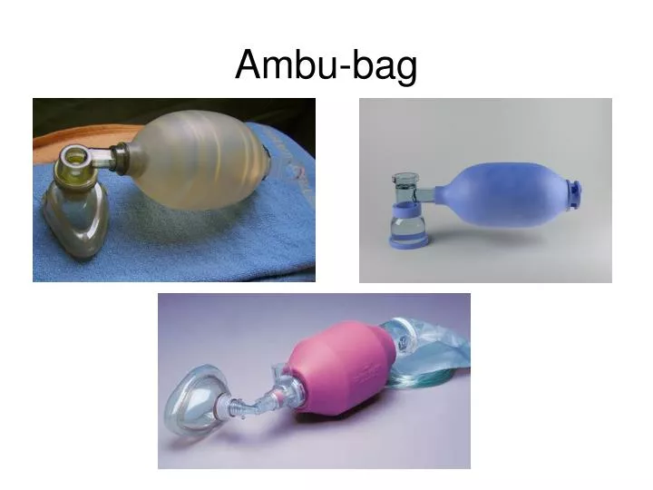 PPT Ambu bag PowerPoint Presentation Free Download ID 2883582