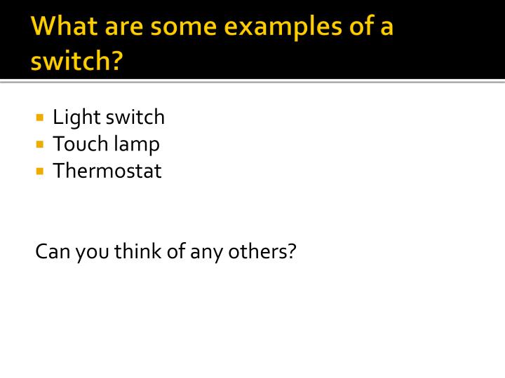 PPT Switches PowerPoint Presentation ID2883949